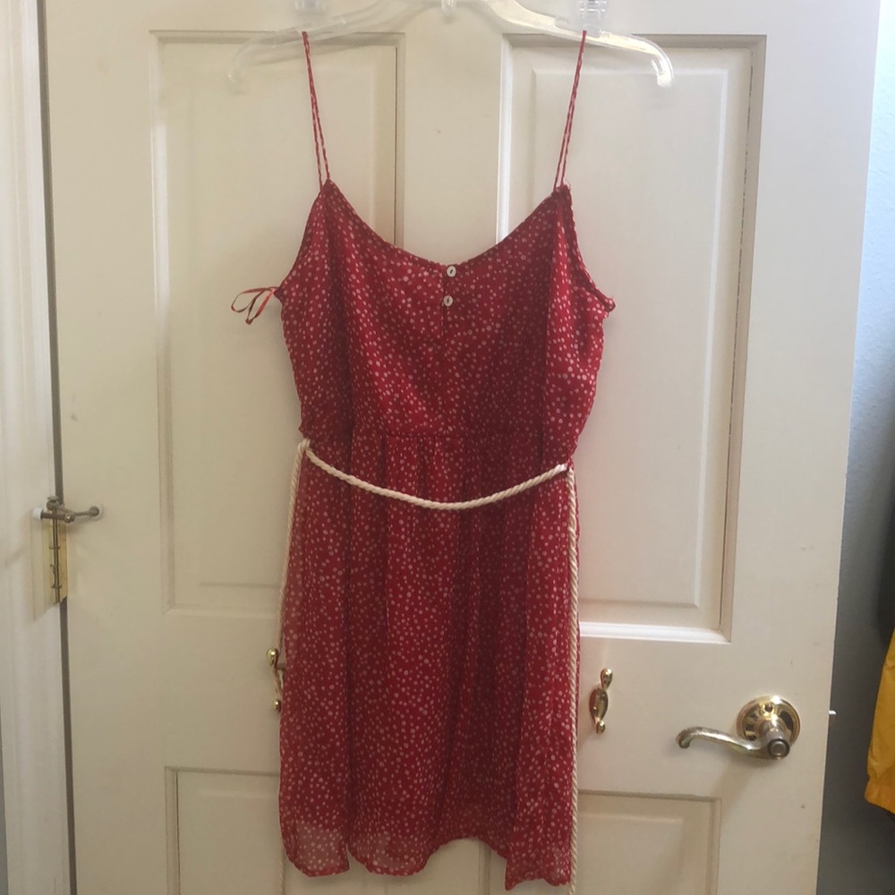 Red Zara sundress